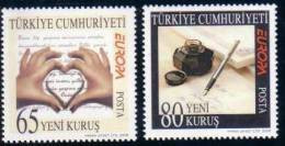 2008 TURKEY EUROPA CEPT - LETTER MNH ** - Unused Stamps