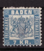 Baden - MiNr 25 - (46YQ-014) - Mint