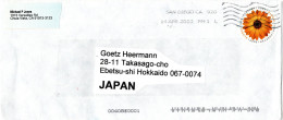 L65607 - USA - 2023 - "Global" '22 EF A Bf SAN DIEGO, CA -> Japan - Covers & Documents