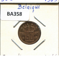 50 CENTIMES 1966 FRENCH Text BELGIUM Coin #BA358.U - 50 Cents