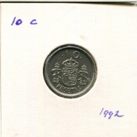 10 PESETAS 1992 ESPAÑA Moneda SPAIN #AR836.E - 10 Pesetas