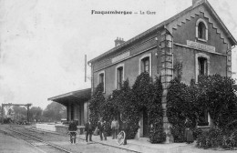 FAUQUEMBERGUE - La Gare - Animé - Fauquembergues