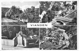 LUXEMBOURG - Vianden - Le Château - Maison Victor Hugo - Monument Victor Hugo - Panorama - Carte Postale Ancienne - Vianden