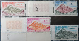 LP3137/96 - 1961/1964 - ANDORRE FR. - POSTE AERIENNE - SERIE COMPLETE - N°5 à 8 NEUFS** BdF/CdF - Poste Aérienne