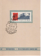 Poland Polska 1963 Dzien Stoczniowca, Shipyard Worker's Day, Werftarbeitertag, Ship Ships, Szczecin, Ex Libris - Cuadernillos