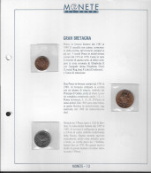 Gran Bretagna - Monete Del Mondo - Fascicolo 13: 1; 2 Cents UNC 1989; 5 Cents UNC 1988 - Sonstige & Ohne Zuordnung