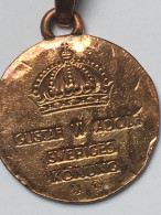 PENDENTIF GUSTAF VI ADOLF SVERIGES KONUNG 1957 - Anhänger