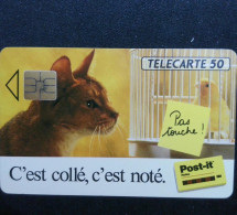 ► France :  CHAT  3M  Post-IT - Chats