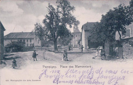 Pampigny VD, Place Des Marronniers Animée (652) - Pampigny