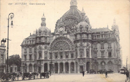 BELGIQUE - Anvers - Gare Centrale - Carte Postale Ancienne - Antwerpen