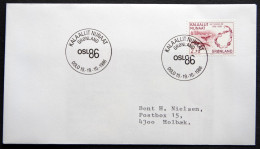 Greenland 1986 SPECIAL POSTMARKS.  OSLO86    15-19-10 1986 ( Lot 891) - Covers & Documents