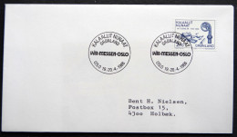 Greenland 1986 SPECIAL POSTMARKS. VÅR-MESSEN OSLO 19-20-4 1986  ( Lot 891) - Brieven En Documenten