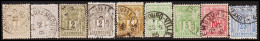 1882-1889. LUXEMBURG Algorie. Selection With 9 Stamps.  (Michel 52+) - JF532635 - 1882 Allegory