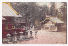 CPA 1913, Toshogu Temple Nikko,  Cachet Au Dos: " Via SIBERIA Et Timbre - Autres & Non Classés