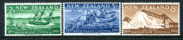 New Zealand 1959 Centenary Of Marlborough Province Pairs Set HM (SG 772-774) - Unused Stamps