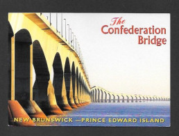 Ile Du Prince-Édouard To New Brunswick Confederation Bridge - Pont De La Confédération 16x12.5 Cm Photo Barrett & MacKay - Autres & Non Classés