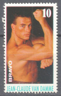 Jean-Claude Van Damme ACTOR USA Belgium Martial SPORT BRAVO Magazine Germany LABEL CINDERELLA VIGNETTE - Zonder Classificatie