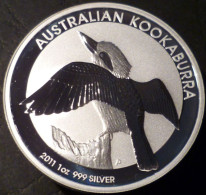Australia - 1 Dollar 2011 - Kookaburra - 	UC# 219 - Silver Bullions