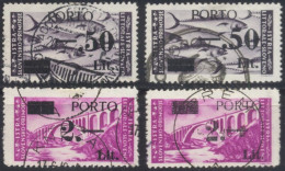SLOVENIA - TRIESTE - ZONA B - LITORALE - PORTO - Sassone 6/III+7+6A/III+7A/II - PREM  PODGRAD  KNEŽAK - 1945 - RARE - Postage Due