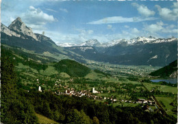 Steinen Und Schwyz Mit Alpen (16142) * 16. 8. 1967 - Steinen