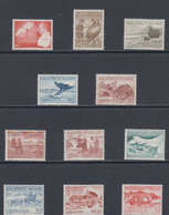 1969/72 Greenland **/MNH  V 61/70   Mi. 72/82  (11v) - Années Complètes