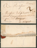 Précurseur - LAC Datée De Furnes (1713) + Marque Manuscrite "Füren" (marque RR), Port 2 Stuyvers > Nieuport - 1621-1713 (Spanische Niederlande)