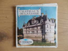 LOT DE 3 VIEW-MASTER CHATEAUX DE LA LOIRE - Stereoskope - Stereobetrachter