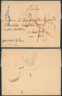 Précurseur - LSC + Cachet Dateur "Gand" (1843?) > Baron Van Den Bogaerde à Heeswijk (Hollande) - 1830-1849 (Belgio Indipendente)