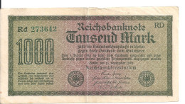 ALLEMAGNE 1000 MARK 1922 VF+ P 76 - 1.000 Mark