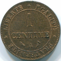 1 CENTIME 1897 A FRANCIA FRANCE Moneda CERES AUNC #FR1210.24.E - 1 Centime