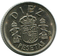 10 PESETAS 1983 SPAIN Coin #AR185.U - 10 Pesetas