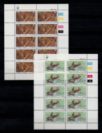 1983 SWA South West Africa Cylinder Blocks Set MNH Thematics Lobster Industry Full Sheets  (SB4-013) - Neufs