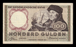 Holanda Netherlands 100 Gulden 1953 Pick 88 Mbc- Vf- - [1] …-1815: Vor Dem Königreich