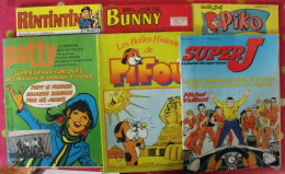 6 BD Des Années 80. Patty Rintntin Super J Pifou Piko Bugs Bunny. à Redécouvrir - Fripounet