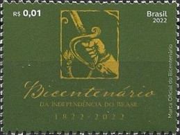 BRAZIL - BICENTENNIAL OF BRAZIL'S INDEPENDENCE 2022 - MNH - Unused Stamps