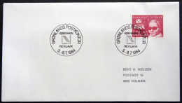 Greenland 1984 SPECIAL POSTMARKS. NORDIA 84.   3.-8-7  REYKJAVIK ( Lot 921) - Covers & Documents