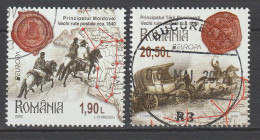 Rumänien Roumanie 2020 Europa Cept Mi 7692 + 7693 Gestempelt - Used Stamps