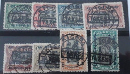 Ruanda-Urundi - TX1/8 - Oblitérés KIGOMA - 1919 - Oblitérés