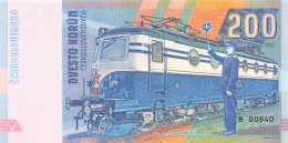 Czechoslovakia 200 Korun 2022 Unc Specimen - Ficción & Especímenes