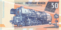 Czechoslovakia 50 Korun 2022 Unc Specimen - Ficción & Especímenes