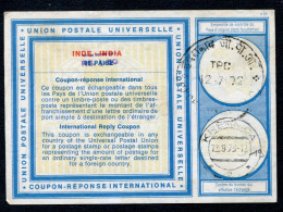 INDE  International Reply Coupon / Coupon Réponse International - Ohne Zuordnung