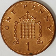 Great Britain - Penny 1989, KM# 935 (#2303) - 1 Penny & 1 New Penny
