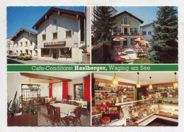 AK 131152 GERMANY - Waging Am See - Cafe-Conditorei Haslberger - Waging