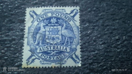 AVUSTURALYA--1948-50                   1STERLİN              USED - Used Stamps