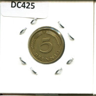 5 PFENNIG 1982 D BRD ALEMANIA Moneda GERMANY #DC425.E - 5 Pfennig