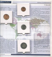 AUSTRALIEN AUSTRALIA 1966-2003 Münze SET 1. 2. 5. 10 CENTS UNC #SET1196.5.D - Sets Sin Usar &  Sets De Prueba