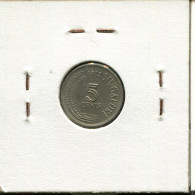 5 CENTS 1972 SINGAPORE Coin #AR468.U - Singapore