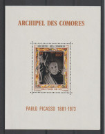 Comores 1973 Pablo Picasso BF 1 ** MNH - Airmail