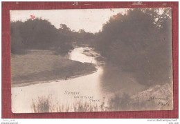 RP AUSTRALIA SUNSET STANTHORPE CREEK SIMCOCKS PHOTO Queensland USED STANTHORPE POSTMARK 1905 - Andere & Zonder Classificatie