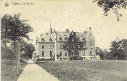 Chateau De Soheit  Verso Relais De Soheit Tinlot Envoyée A La Baronne G. D'huart  Chateau D'onthaine  - Tinlot